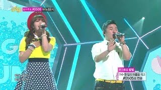 【TVPP】Eun Ji(Apink) - Short Hair (Duet with Huh Gak),  짧은 머리 @ Special Stage, Music Core Live