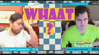 Bullet COMEBACK, Magnus ties the match! | The Speed Chess Championship 2022 Final