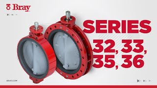 Butterfly Valves | Series 32, 33, 35, 36 | Bray Resilient Seated Valves