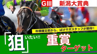 新潟大賞典 ばけサポ重賞ターゲット2022見解付きでピックアップ！気になるあの馬は！？