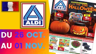 catalogue ALDI du 26 octobre au 1 novembre 2021 💝 Arrivage - FRANCE