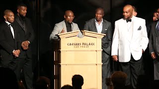 Floyd Mayweather Jr. Nevada Boxing Hall of Fame 2015 Fighter of the year speech- full video