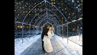 Winter wedding at the Fairmont Chateau Lake Louise with Chaylea and Logan