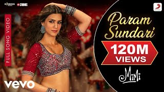 Param Sundari - Full Song Video|Mimi|Kriti, Pankaj T.|@A. R. Rahman|Shreya|Amitabh hit songs k F