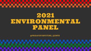 2021 Environmental Panel