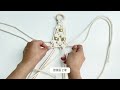 마크라메 크리스마스 트리 월행잉 만들기 🎄macrame christmas tree wall hainging diy