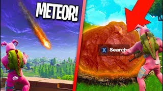 new meteor supply drop update fortnite battle royale meteor confirmed event - when does the update for fortnite drop