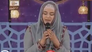 Hooria Fahim Qadri 22th May 2016 qtv live MEHFIL E Shab e Bara