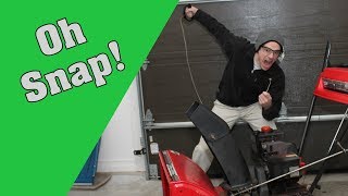 How to Repair a Pull Cord on a Snowblower