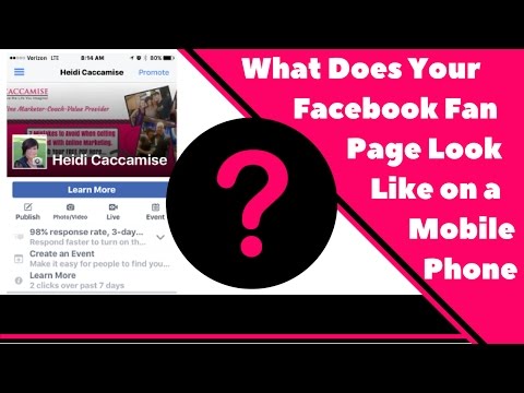 How To Make Your Facebook Fan Page Fit On a Mobile Phone How To Make Your Facebook Fan Page Fit On a Mobile Phone