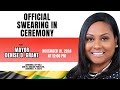 Official Swearing in Ceremony for Mayor Denise Grant