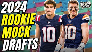 Multiple 4-Round Superflex Rookie Mock Drafts (Post-NFL Draft) | Dynasty Fantasy Football 2024