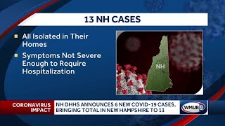 NH DHHS announces 6 new COVID-19 cases, bringing total in New Hampshire to 13