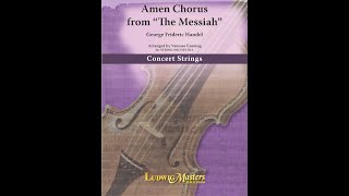 Amen Chorus from The Messiah by George Frideric Handel, arr. Vanessa Fanning