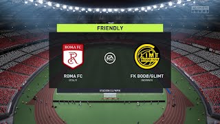 FIFA 22 | Roma FC vs FK Bodø/Glimt - Stadion Olympik | Gameplay