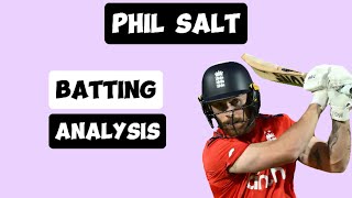 Phil Salt Batting Style And Technique Analysis | Cricket