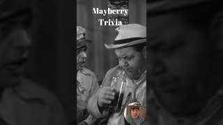 Otis Campbell "WHAT WAS HIS JOB" #shorts #mayberry #theandygriffithshow