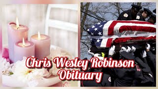 Chris Wesley Robinson Obituary | Illinois Firefighter Dies at 53 | Tribute & Funeral Details