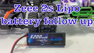 Zeee 2s Lipo Battery Follow Up