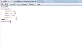 Python Programming Tutorial - 40: Updating Global Variables
