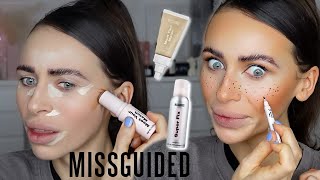 TESTING NEW *MISSGUIDED* MAKEUP PRODUCTS!! Is It Worth It??