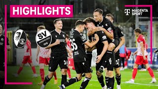 SC Freiburg II - SV Sandhausen | Highlights 3. Liga | MAGENTA SPORT