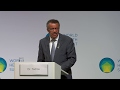 Health is a political choice - WHO Director-General Dr Tedros