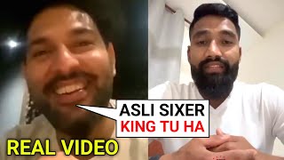 Yuvraj Singh Shocking Reaction After Nepal Player Break His Record and Fifty on 9 Balls | NEP vs MON