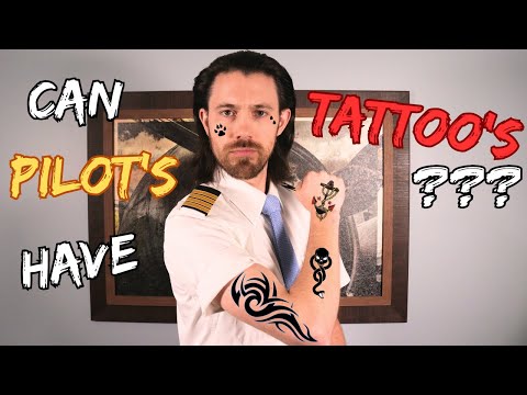Can pilots have tattoos?