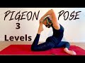 How to do pigeon pose - beginner, intermediate & advanced