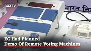 Remote Voting Machine Prototype Showcased To Political Parties | The News