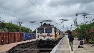 High Speed Trains Skipping between Manmad - Nashik Road section. Back 2 Back speed trains.