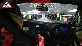 OnBoard Tommi Mäkinen SS1 Rallye Monte-Carlo 1999 [Passats de canto] (Telesport)