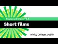 English File 3rdE - Intermediate - Revise and Check 7&8 - Short Films: Trinity College, Dublin