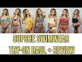 CUPSHE SWIMWEAR TRY ON HAUL + REVIEW  || JUNE 2019