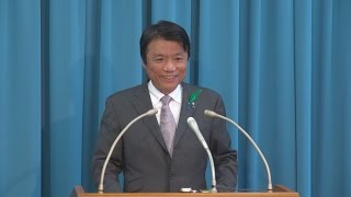 平成29年4月26日福岡県知事　小川洋　定例記者会見（字幕版）