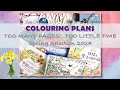 COLOURING PLANS | TOO MANY PAGES……TOO LITTLE TIME – SPRING SELECTION 2024 | ADULT COLOURING