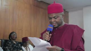 ANAMBRA STATE HOUSE OF ASSEMBLY HOLDS VALEDICTORY SESSION FOR GOV. OBIANO