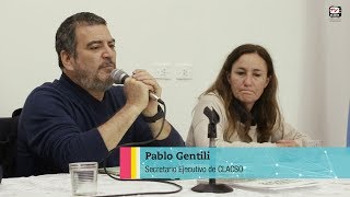Pablo Gentili: El laberinto de la desigualdad, educación y justicia social en América Latina.