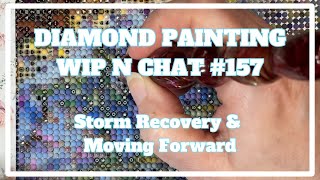 What A Wild & Crazy Week!! | Diamond Painting WIP n Chat #157