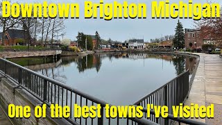 Downtown Brighton Michigan One of The Best Towns I've Visited