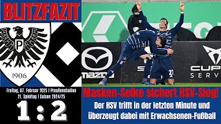 Scholle's Blitzfazit | Preußen Münster 1:2 HSV | 21. Spieltag | Saison 2024/2025 | #152