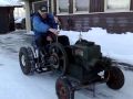 Home made tractor with hit and miss engine. # 3