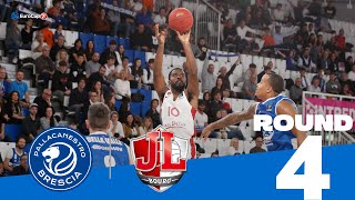 Bourg survives Brescia comeback to stay unbeaten! | Round 4 Highlights |2022-23 7DAYS EuroCup