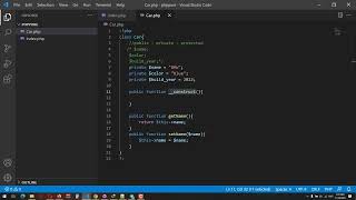 50- PHP Constructor and Destructor