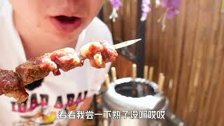 小伙花416元买的多功能烤炉，不用看管，睡一觉就能吃到羊肉串？