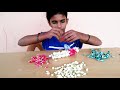 jasmine flower garland string flower வித்தியாசமான முறையில் மல்லிகை பூ மாலை jadai veni video360