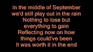 Chris Daughtry - September [ with lyrics ]