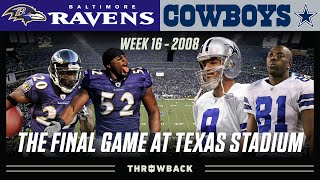 "The Final Game at Texas Stadium" (Ravens vs. Cowboys 2008, Week 16)