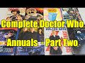 The Complete - Doctor Who + Dalek Annuals - World - BBC Books - Marvel - Puffin - Part 2